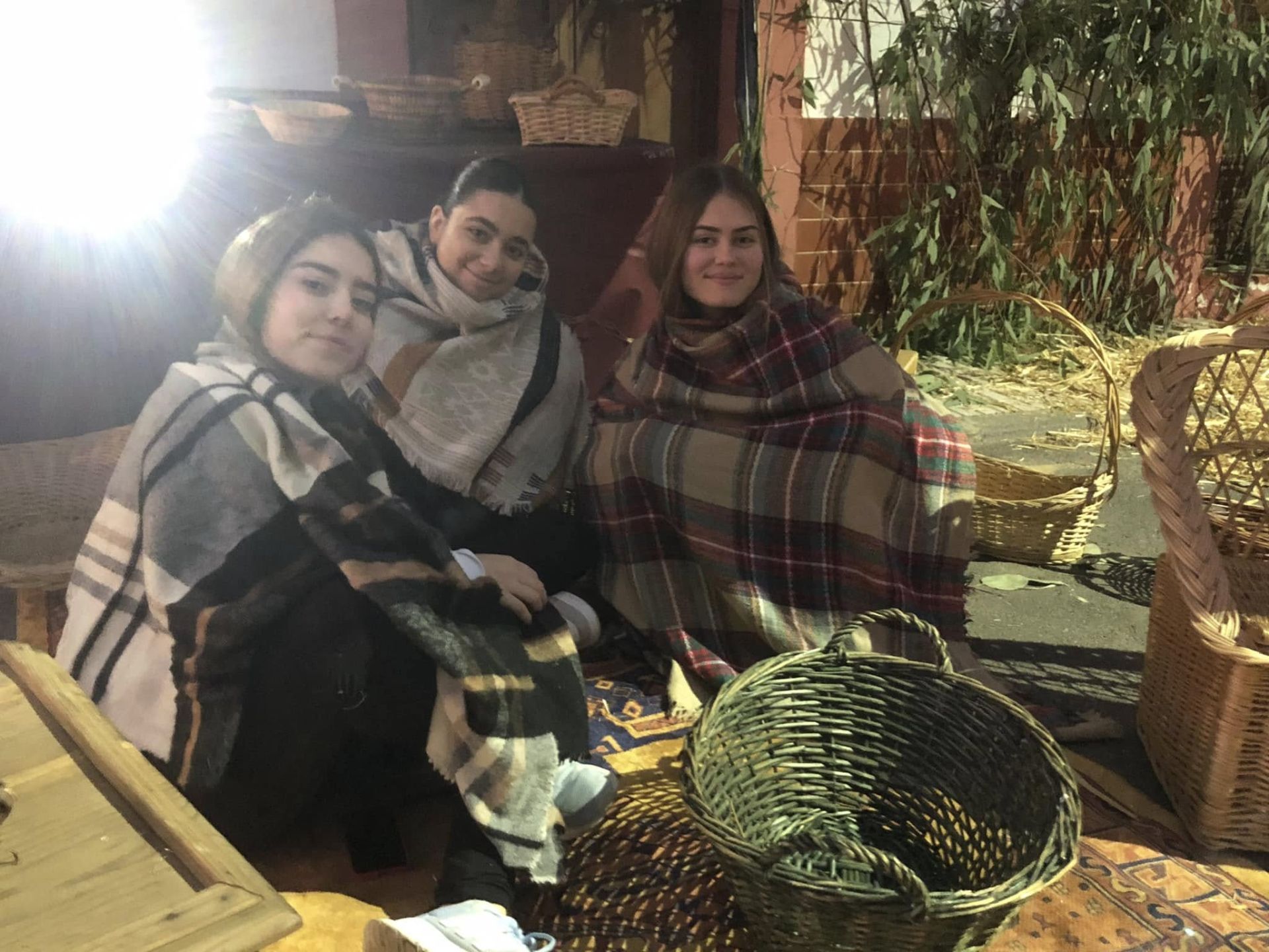 El Portal de Belén cobró vida en Olivenza y en San Benito