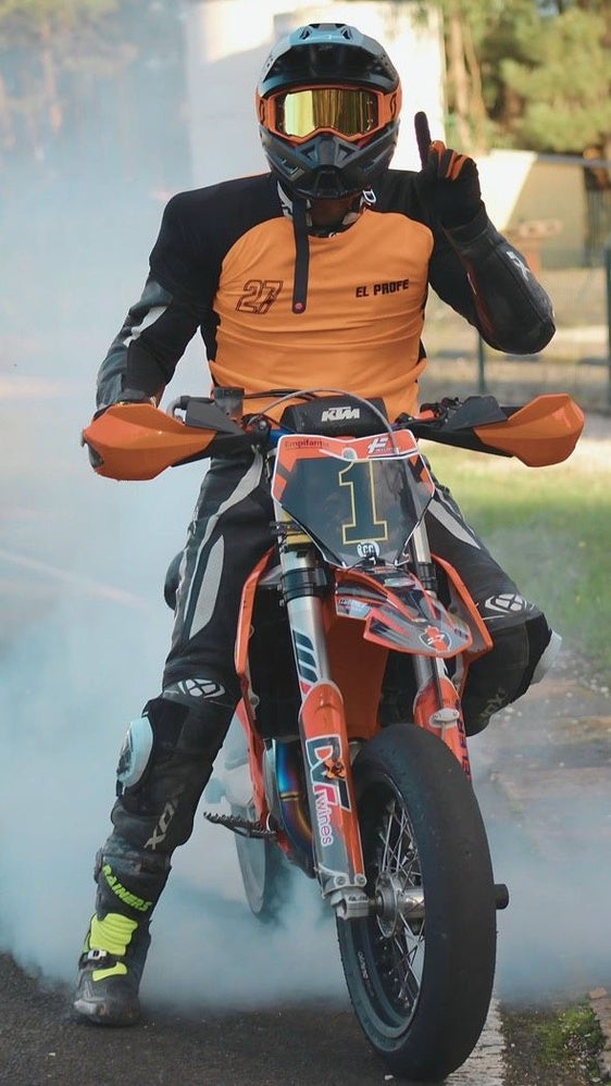 El piloto oliventino Sebastián Gil disputará el Mundial de Supermoto