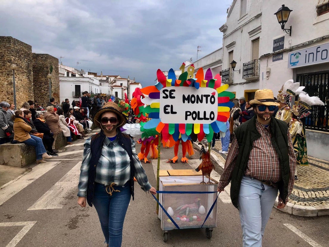 El mal tiempo no consiguió disminuir las ganas de carnaval de los oliventinos