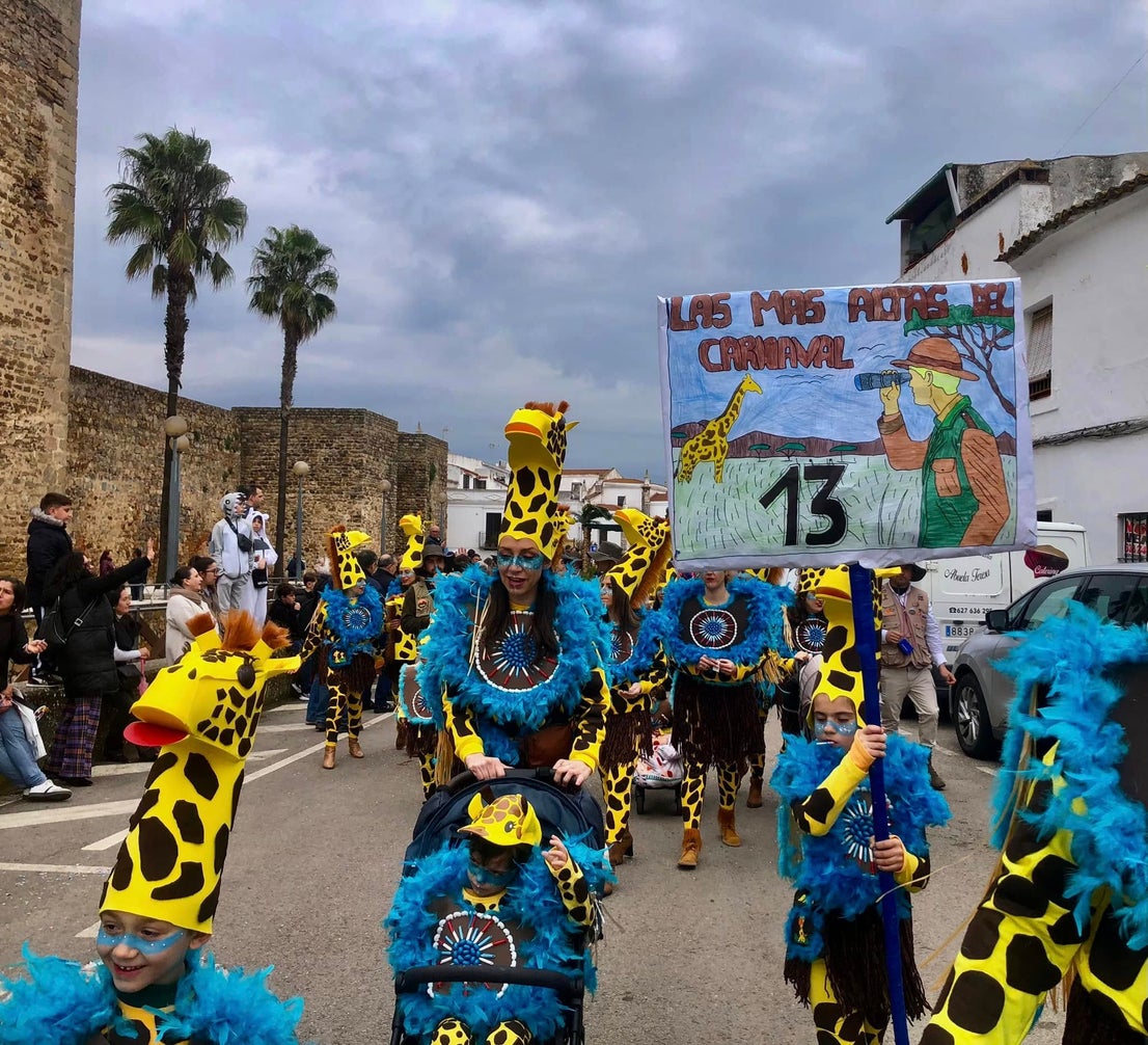 El mal tiempo no consiguió disminuir las ganas de carnaval de los oliventinos