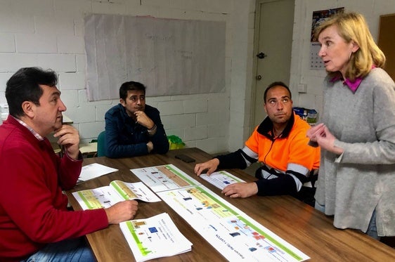 Los alumnos de 'La Encina V' conocerán a fondo el sistema de recogida Puerta a Puerta