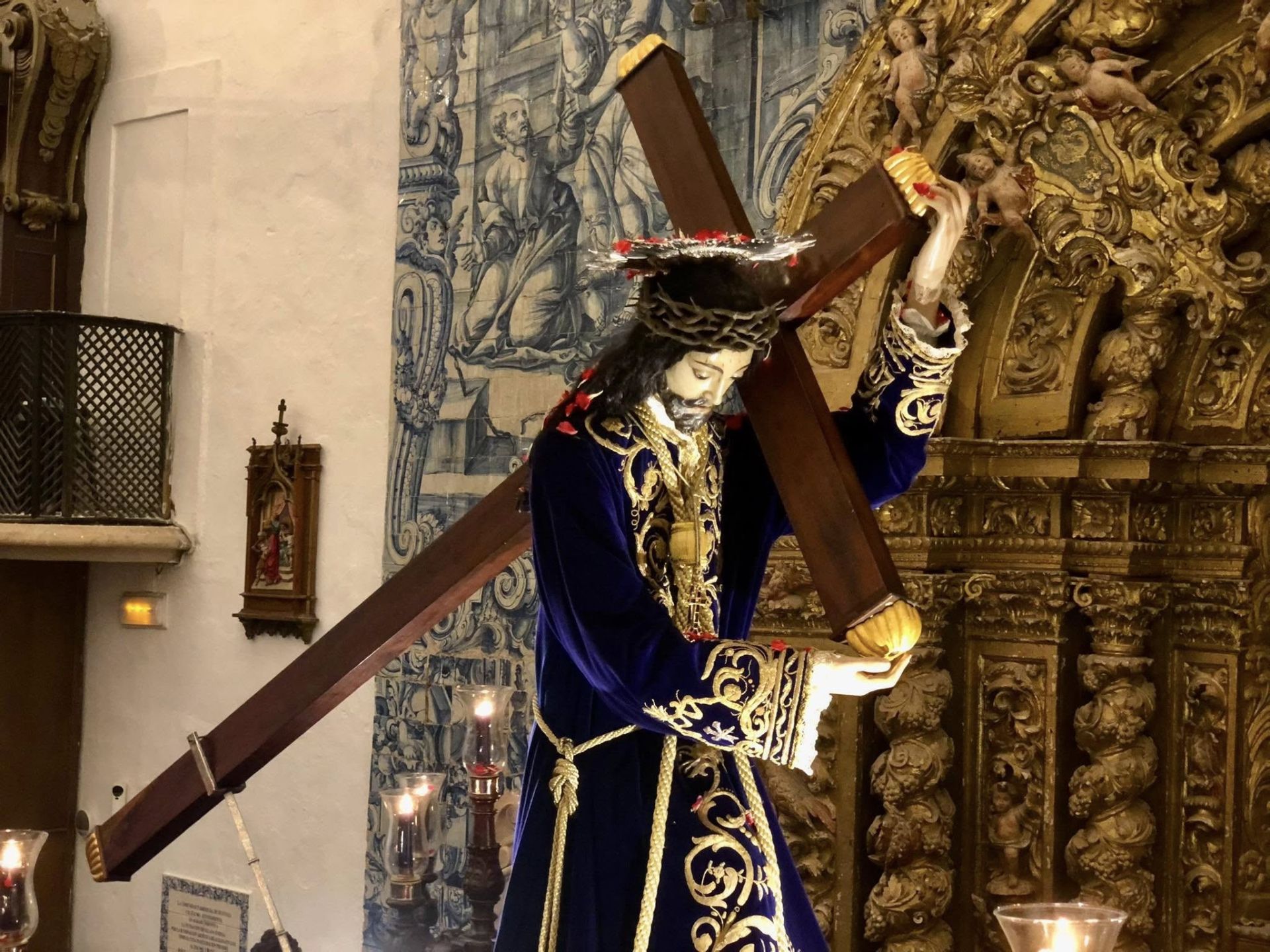 El Señor de los Pasos no pudo procesionar debido a la lluvia