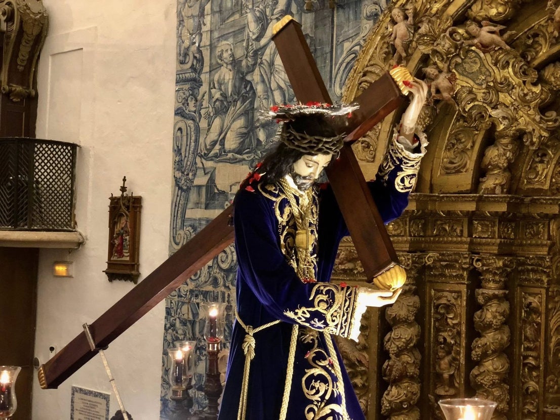 El Señor de los Pasos no pudo procesionar debido a la lluvia