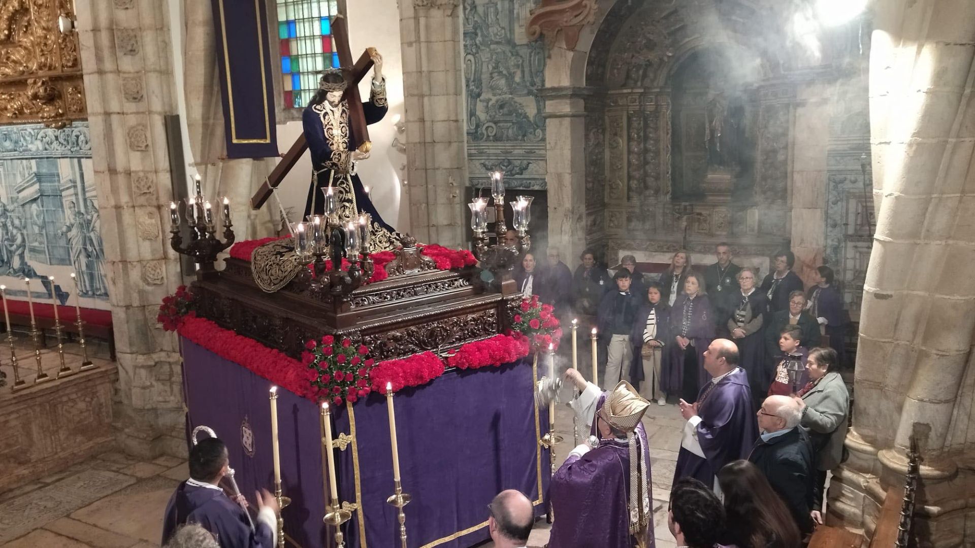 El Señor de los Pasos no pudo procesionar debido a la lluvia