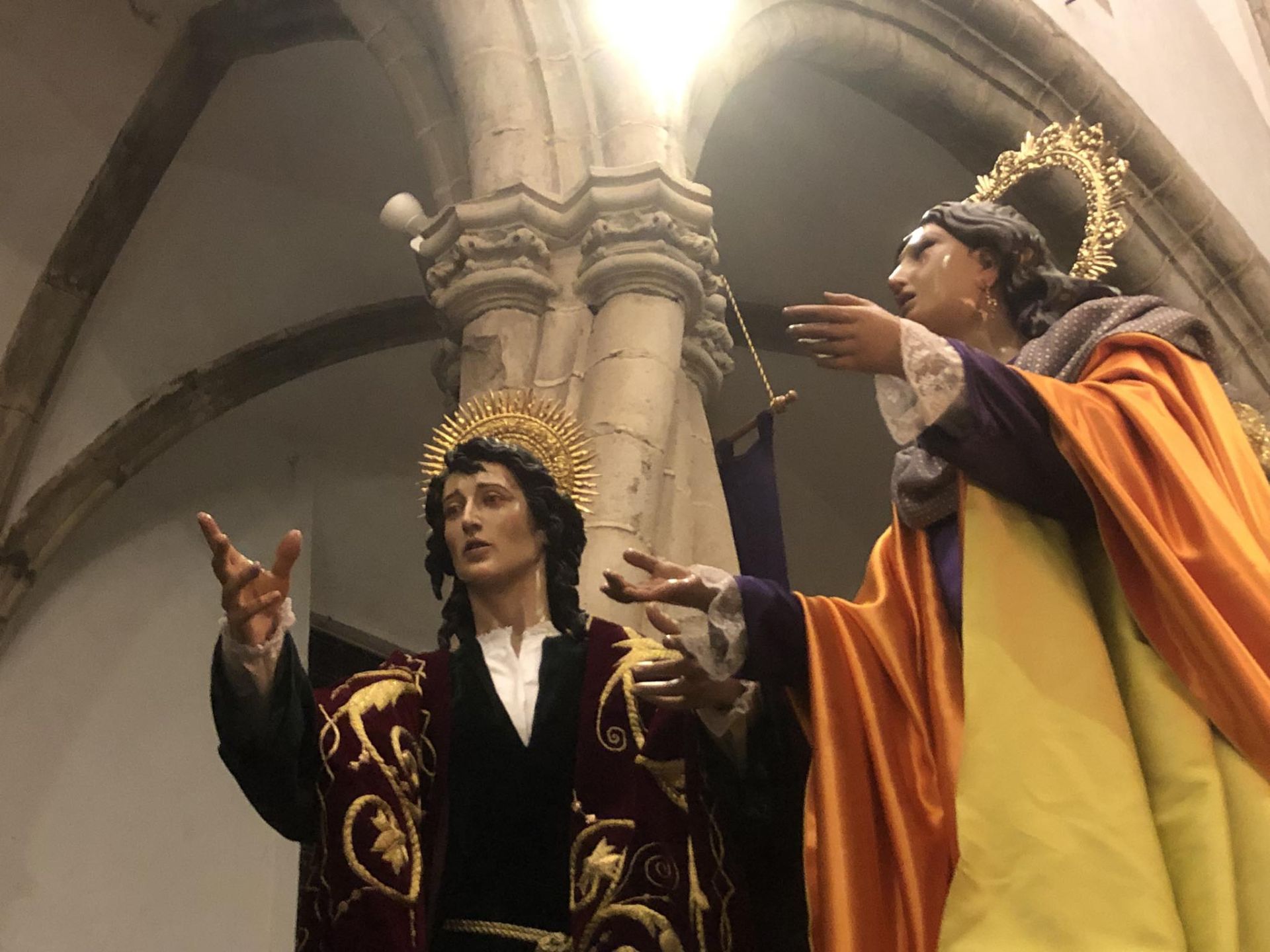 El descendimiento de Cristo marcó el jueves Santo