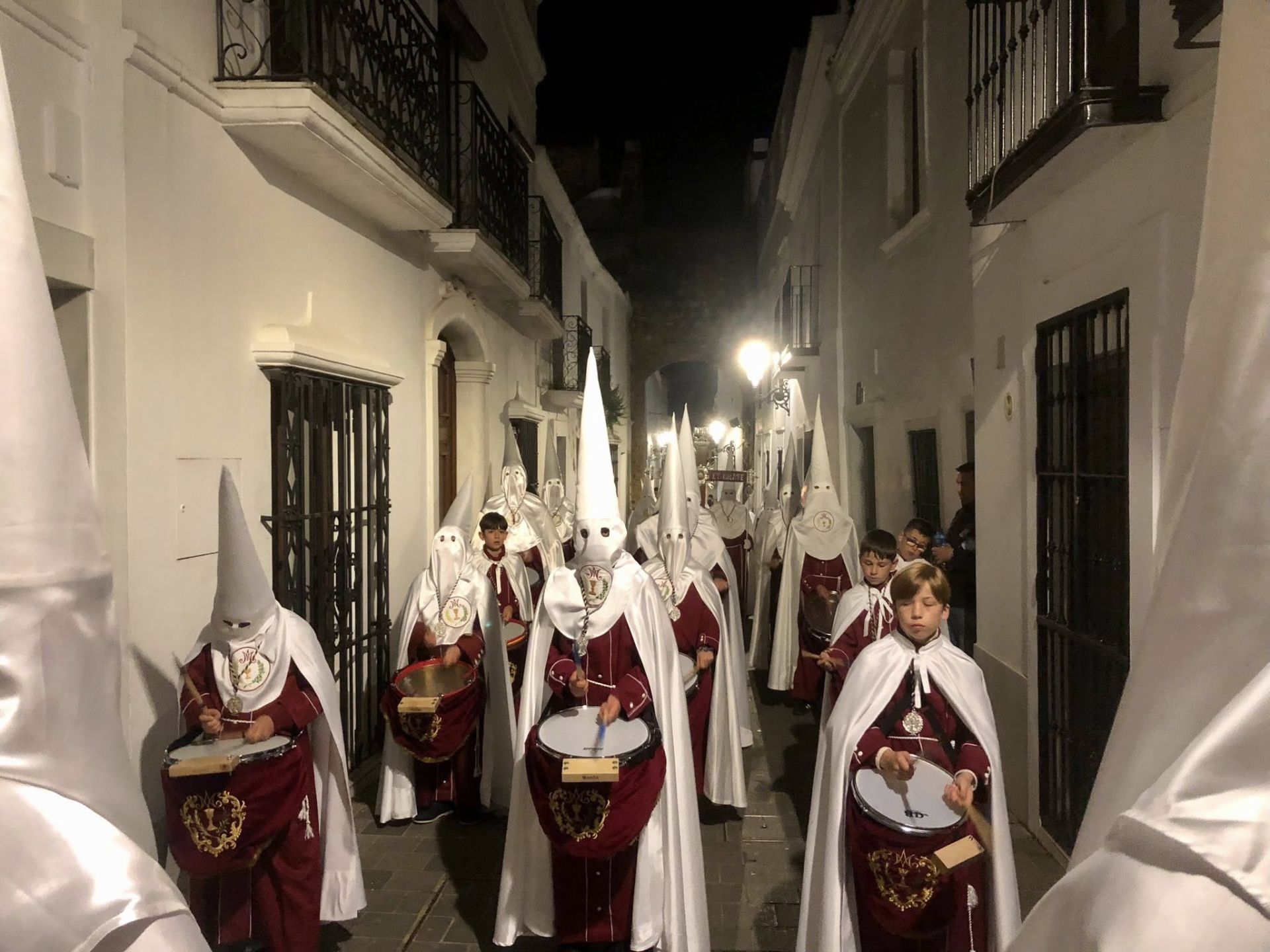 Jesús Orando en el Huerto estrenó nuevos faldones el martes Santo