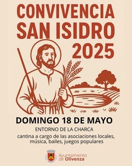 Los oliventinos volverá a celebrar San Isidro en el entorno de La Charca