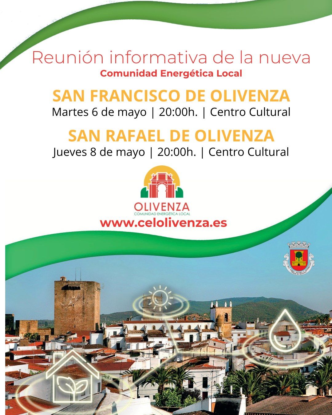 San Francisco y San Rafael acogerán las nuevas reuniones sobre la Comunidad Energética Local