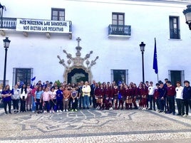 Los estudiantes fueron los protagonistas de este día.