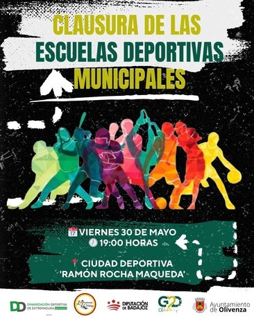Olivenza clausurará el curso 2024/25 de las Escuelas Deportivas Municipales