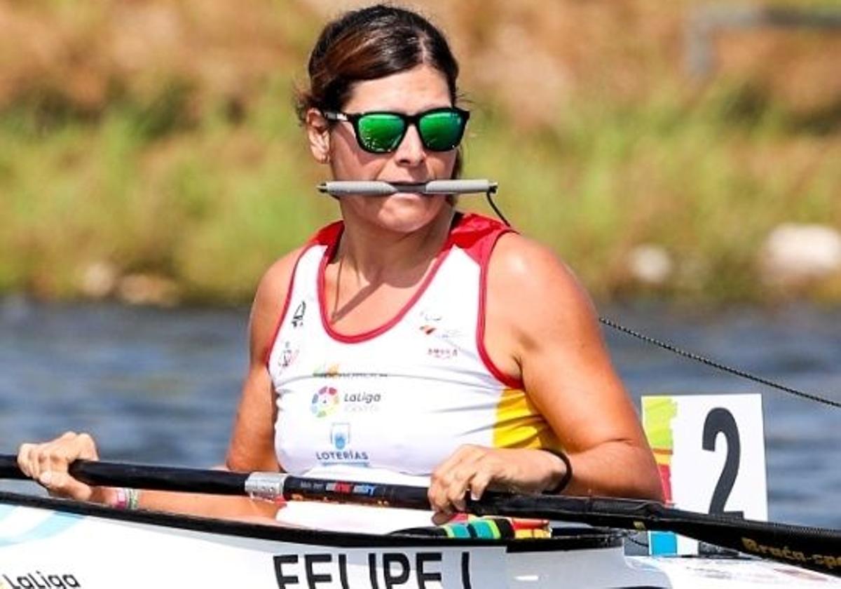 Inés Felipe participa en este fin de semana en la Copa del Mundo de Paracanoe