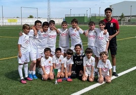 El equipo ganador.