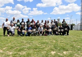 Foto de los ganadores del campeonato.