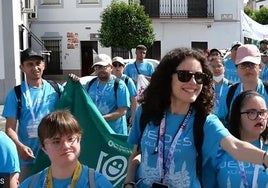 Momento del cross de la Amistad.