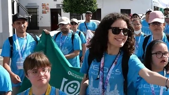 Usuarios de Plena Inclusión Olivenza participan en los Jedes durante cuatro días