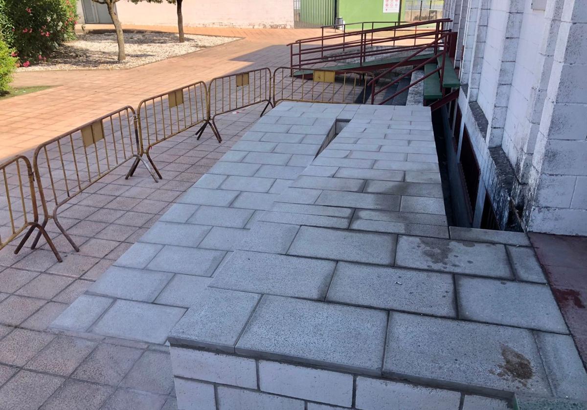 Algunas de las mejoras realizadas en el pabellón.