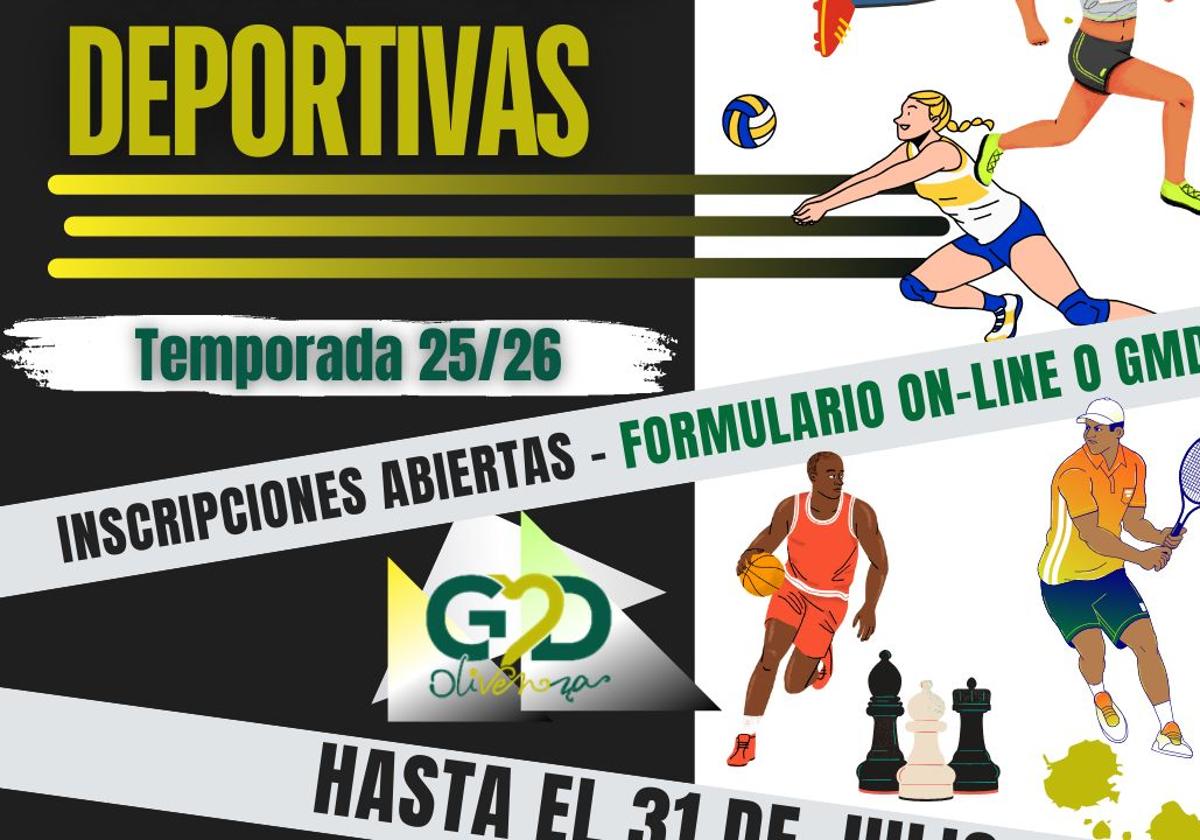 Abierto el plazo de preinscripción para las Escuelas Municipales Deportivas 2025/2026