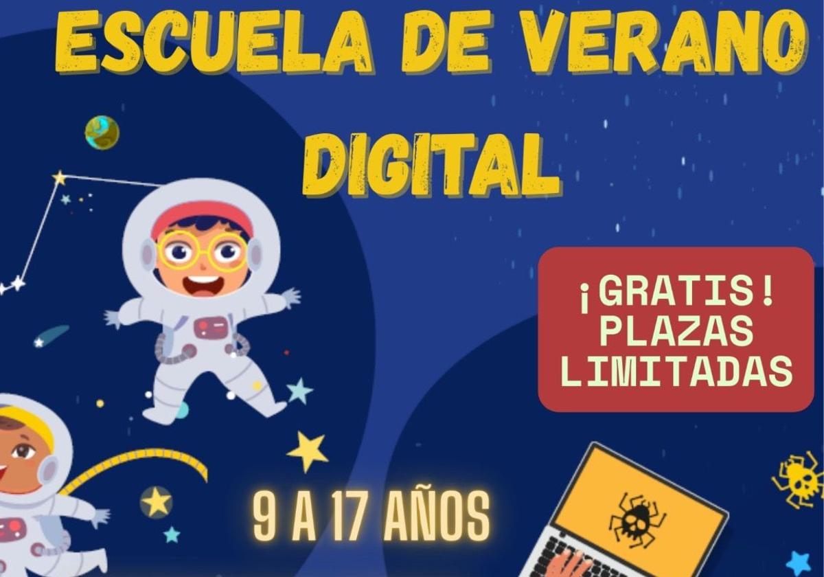 La Escuela de Verano Digital será para jóvenes de 9 a 17 años