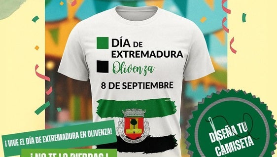 El Ayuntamiento lanza un concurso de camisetas para el Día de Extremadura