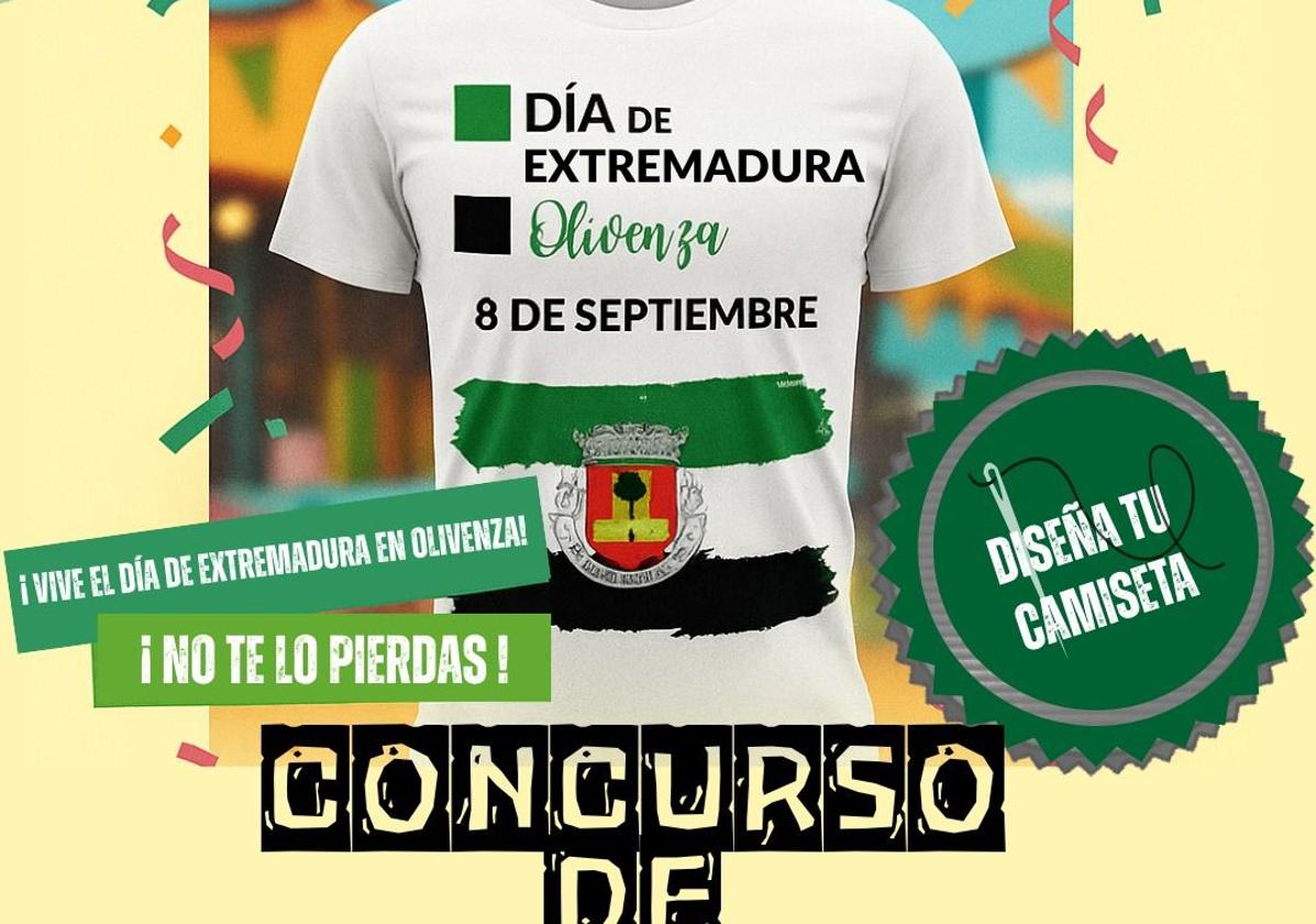 El Ayuntamiento lanza un concurso de camisetas para el Día de Extremadura