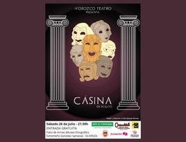 H'Orozco Teatro representará en el Patio de Armas del Castillo la obra 'Cásina'