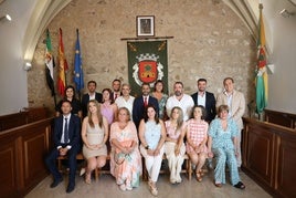 El equipo de Gobierno en su toma de posesión en 2023.