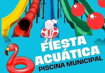 Actividades lúdicas acuáticas en la Piscina Municipal para despedir la temporada