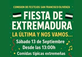 La pedanía de San Francisco celebra la Fiesta de Extremadura como antesala de sus fiestas patronales
