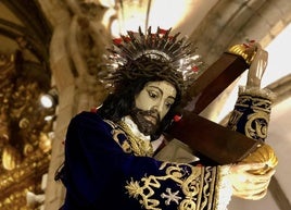 La bella talla del Señor de los Pasos.