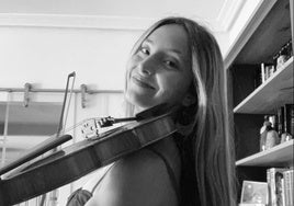 La oliventina Luna Chacón inicia sus estudios superiores de violín en el Conservatori Liceu de Barcelona