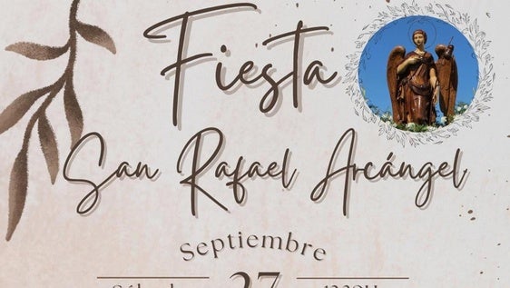 La pedanía de San Rafael celebrará una fiesta popular en honor a su titular