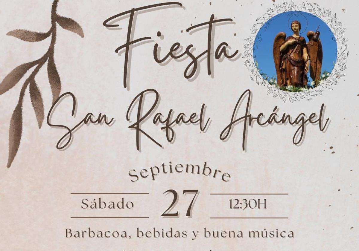 La pedanía de San Rafael celebrará una fiesta popular en honor a su titular