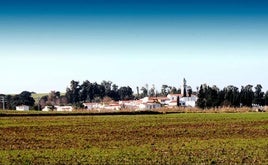 Vista de la pedanía.