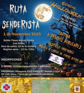 La Asociación 'La Burriquita' organiza una divertida Ruta Senderista de Halloween
