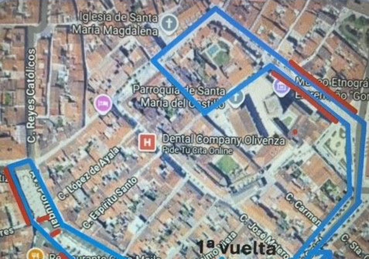 Olivenza acoge la IV Carrera Popular con restricciones de tráfico y estacionamiento