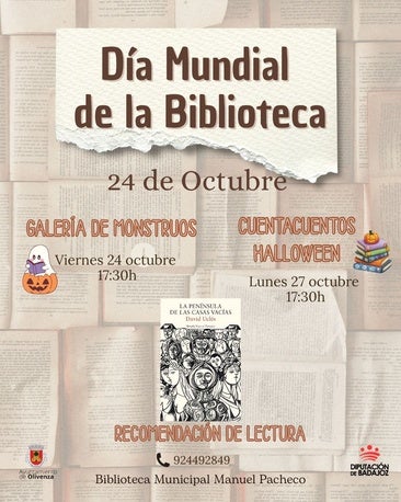 La Biblioteca celebra su Día Mundial con actividades para toda la familia