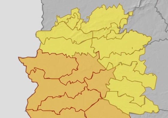 La ciudad está en alerta naranja por lluvias y tormentas