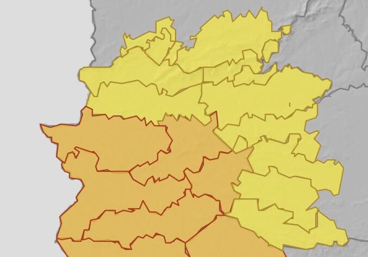 La ciudad está en alerta naranja por lluvias y tormentas