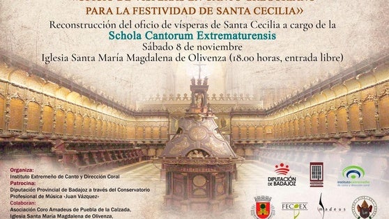 El proyecto 'In Illo Tempore 2025' trae el oficio de vísperas en canto gregoriano a la iglesia de Santa María Magdalena