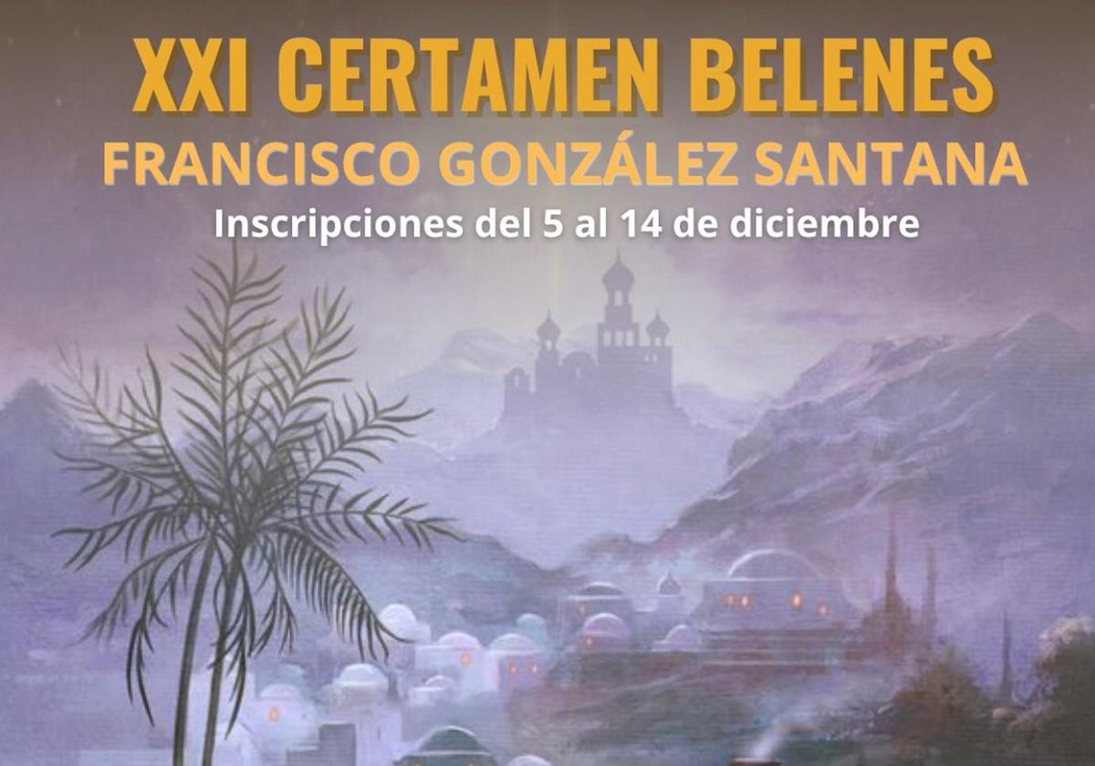 Convocado el XXI Certamen de Belenes 'Francisco González Santana'