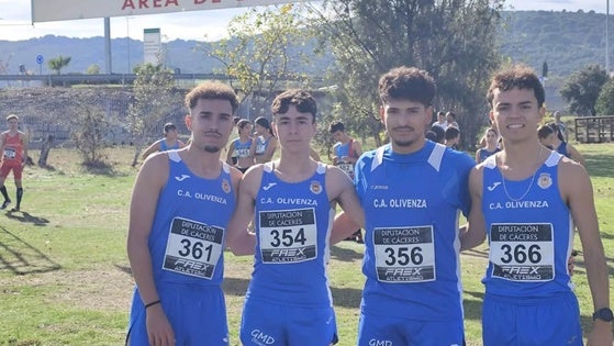 El equipo Sub20 de 'Atletismo Olivenza' disputará el Campeonato de España de Clubes de Campo a Través