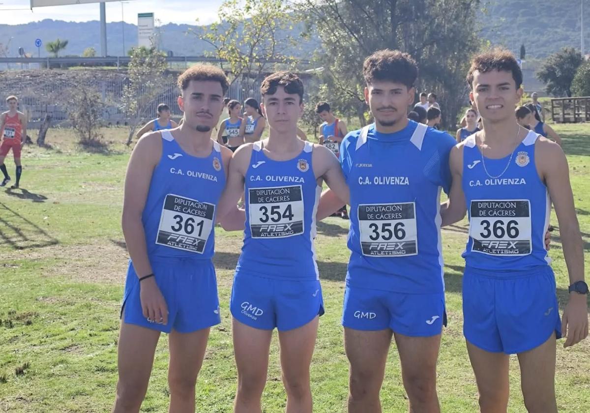 Los integrantes del equipo Sub-20.