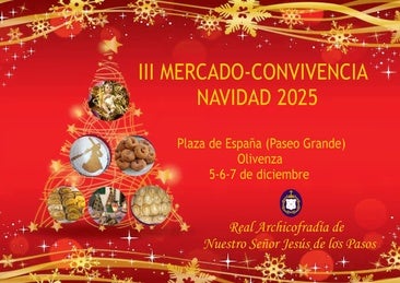 El III Mercadillo Convivencia de Navidad se instalará en el Paseo Grande