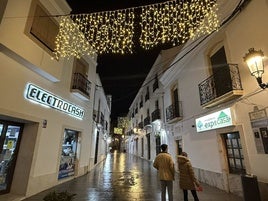 Zona comercial oliventina.