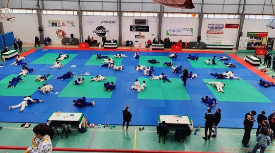 La ciudad acogió el Campeonato de Extremadura Open Ne-waza de Judo