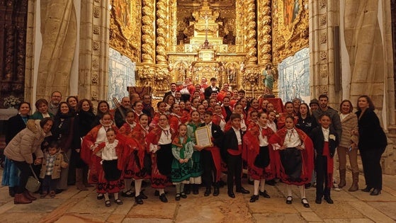 La lluvia no impide que Olivenza mantenga viva la tradición de Santa Lucía