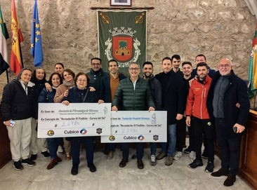 El FindBike entrega 4.556 euros para Afibrol y Hospital Santa Casa de la Misericordia