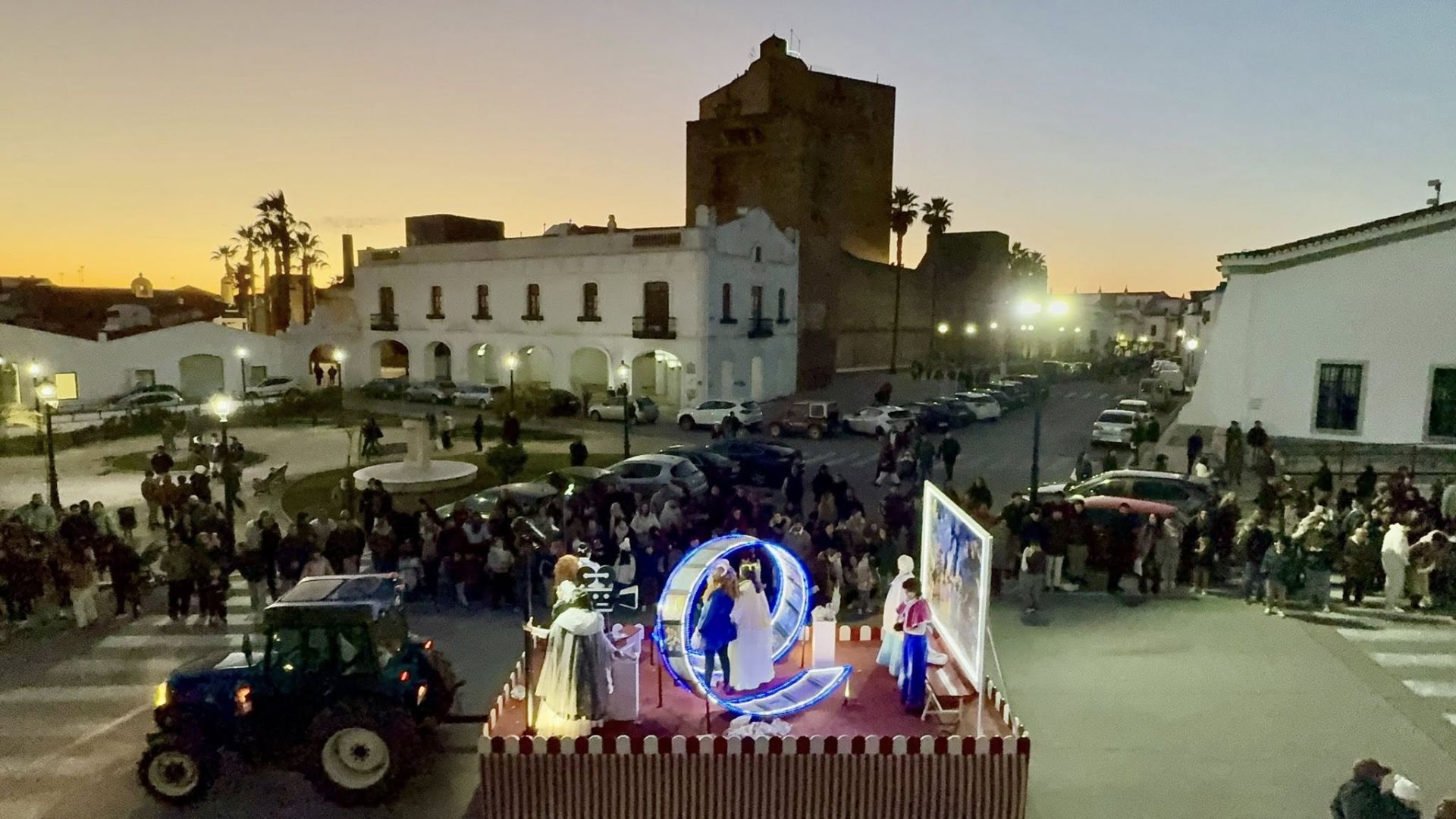 Las calles de Olivenza se llenan de magia con la Cabalgata de Reyes