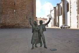 Plaza de Santa Maria del Castillo, zona fumigada.
