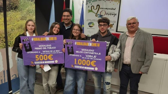Estudiantes de Alconchel y Villanueva del Fresno premiados en el I Concurso de Cortos